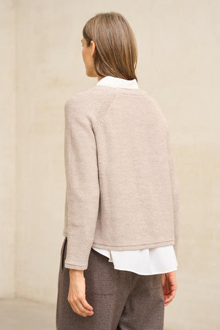 Dune mink cardigan