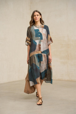 Vestido estampado Elvina