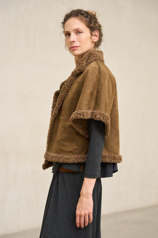 Aldoria Reversible Brown Coat