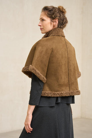 Aldoria Reversible Brown Coat