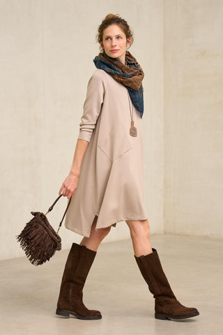 Vestido Ardessa bege