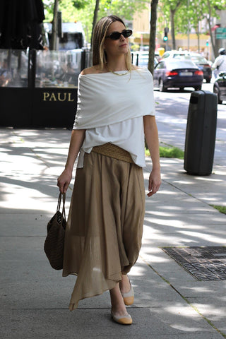 T-shirt Oryen branco