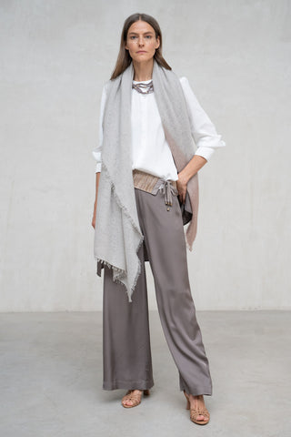 Adige taupe trousers