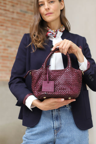 Jasmine burgundy bag